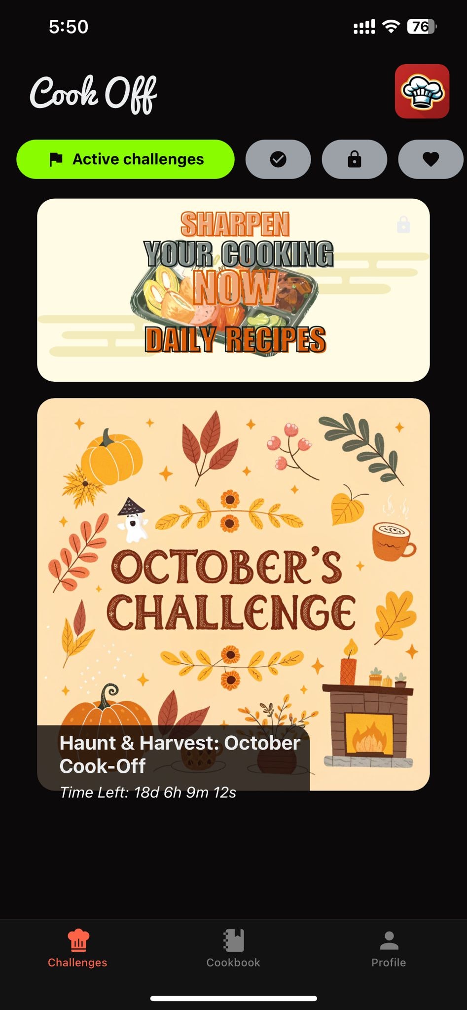 CookOff gallery image