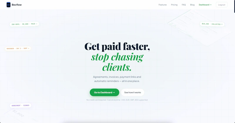 Becflow screenshot 1