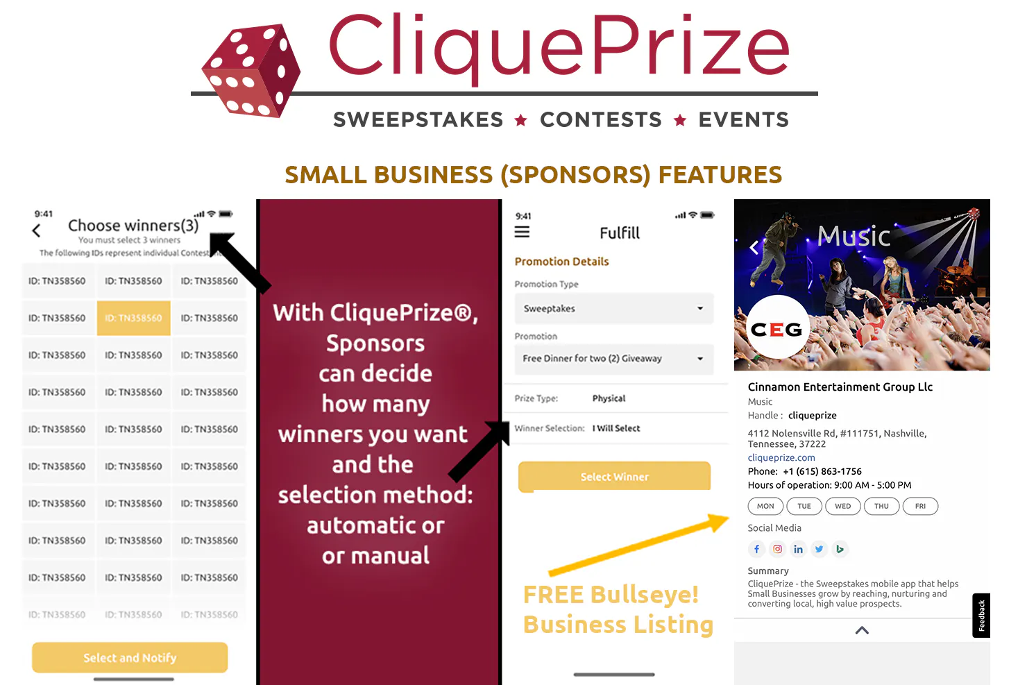 CliquePrize® gallery image