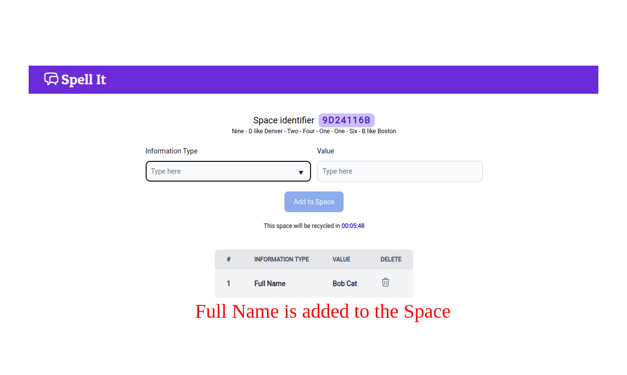 وسائط SpellIt.info - أصبح مشاركة المعلومات عبر الهاتف أكثر بساطة! 3
