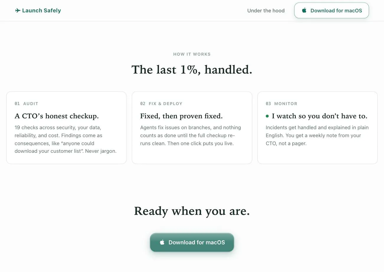 LaunchSafely.ai screenshot 6