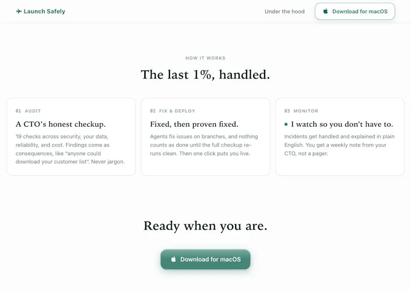 LaunchSafely.ai screenshot 6