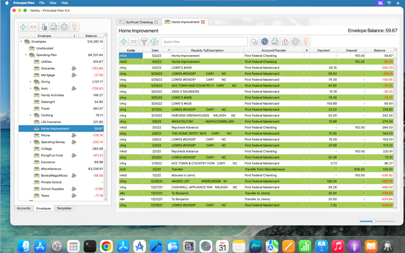 Principal Plan screenshot 2