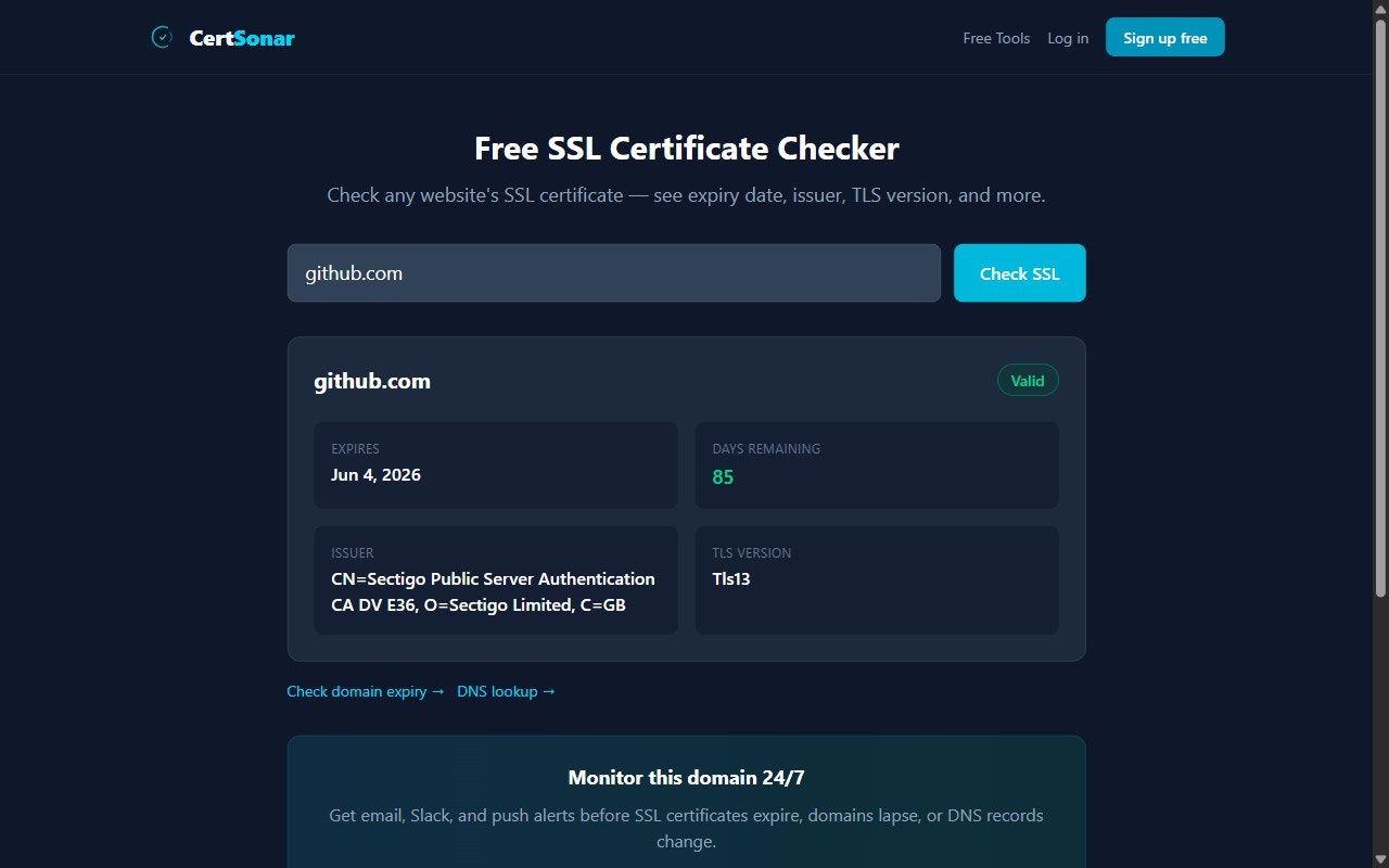 CertSonar gallery image