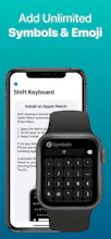 Shift Keyboard v2 - Apple Watch Keyboard gallery image