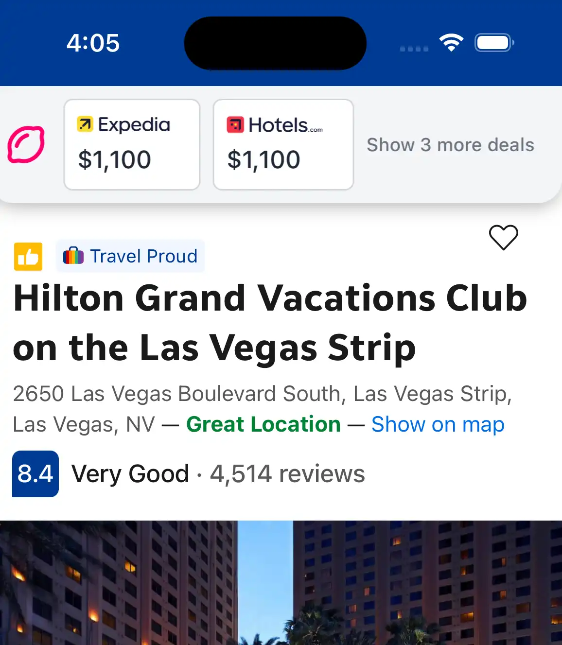 Limón rosa - Extensión de comparación de precios del hotel media 3