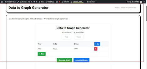 Data to Graph Generator gallery image