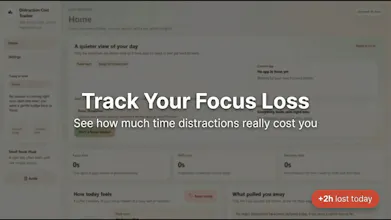 Distraction Cost Tracker gallery image