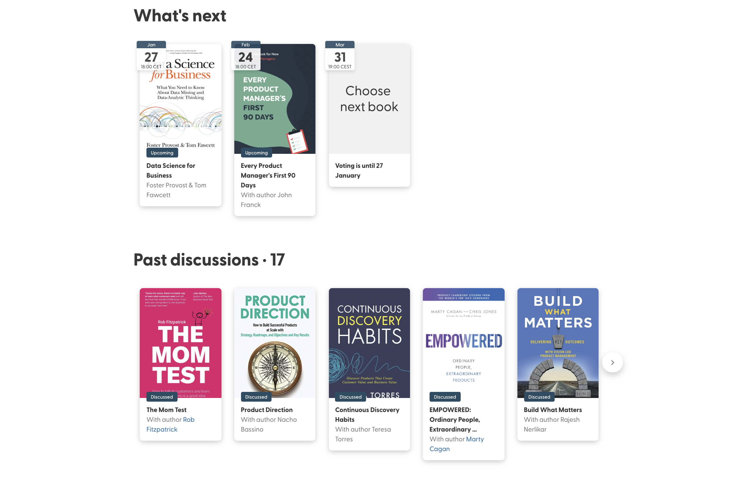 ProductBookClub.com gallery image