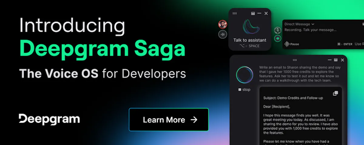 Deepgram Saga
