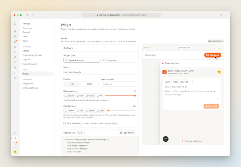 Murmur screenshot 4