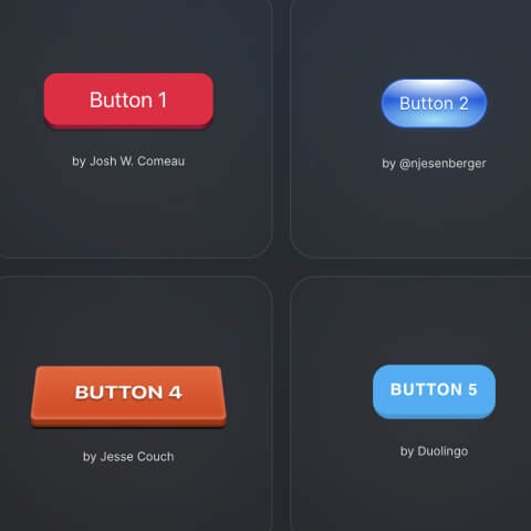 CSS ProによるCSS 3Dボタンコレクション