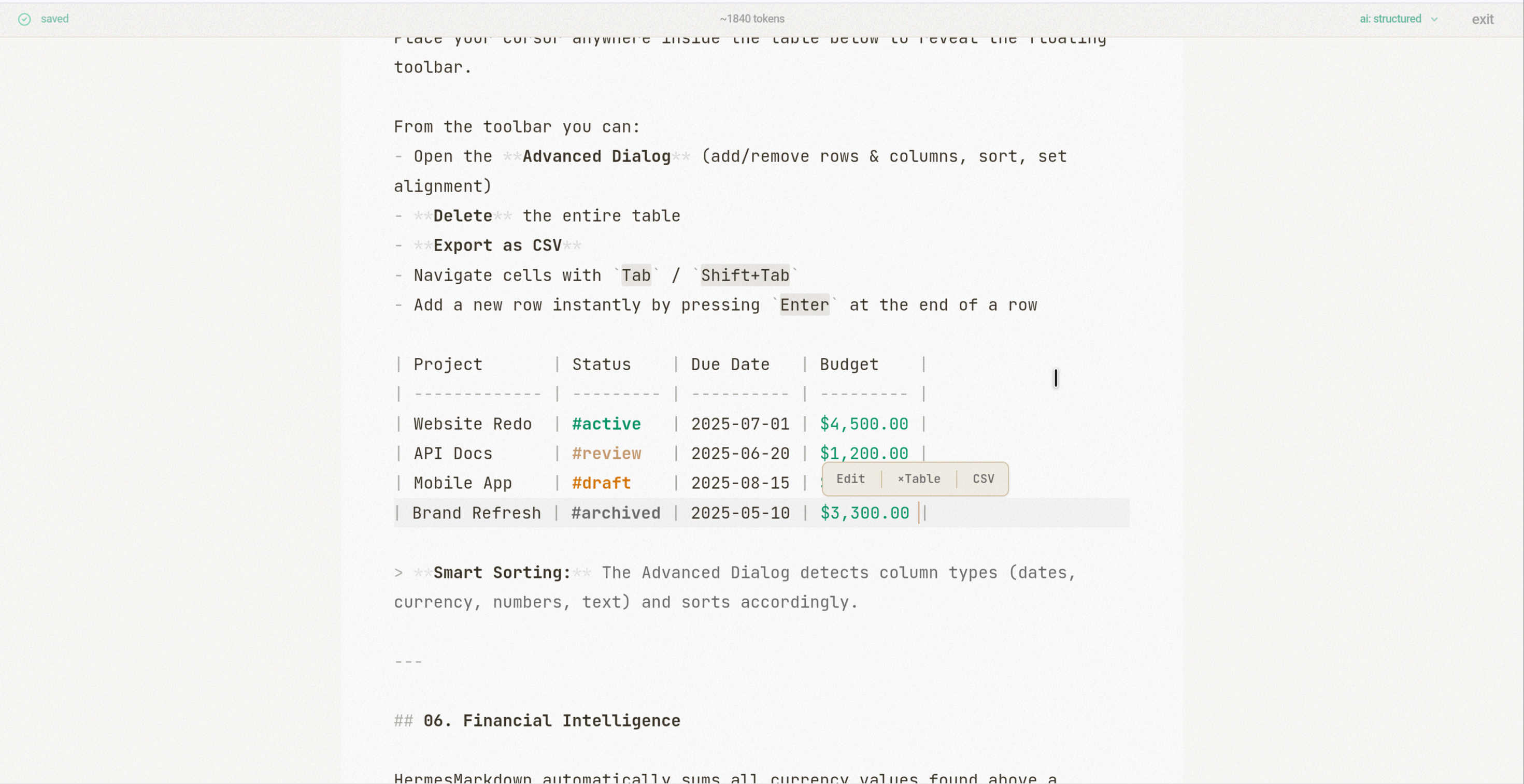 Hermes Markdown gallery image