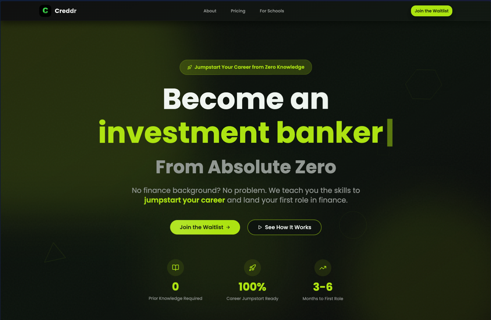 Creddr - The Duolingo of finance - Main product screenshot demonstrating key features and user interface
