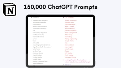 The Ultimate 165,000+ Prompts Bundle gallery image