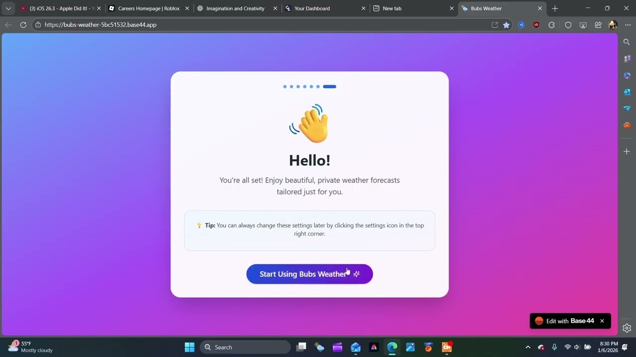 Bubs Weather gallery image
