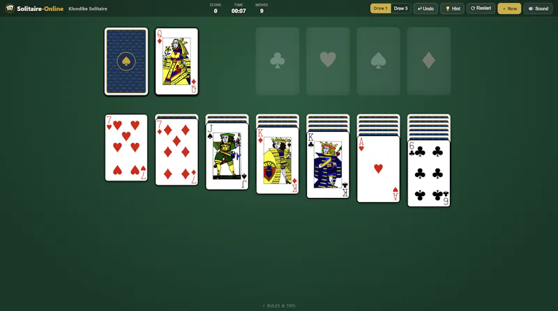 Solitaire-Online.com screenshot 3