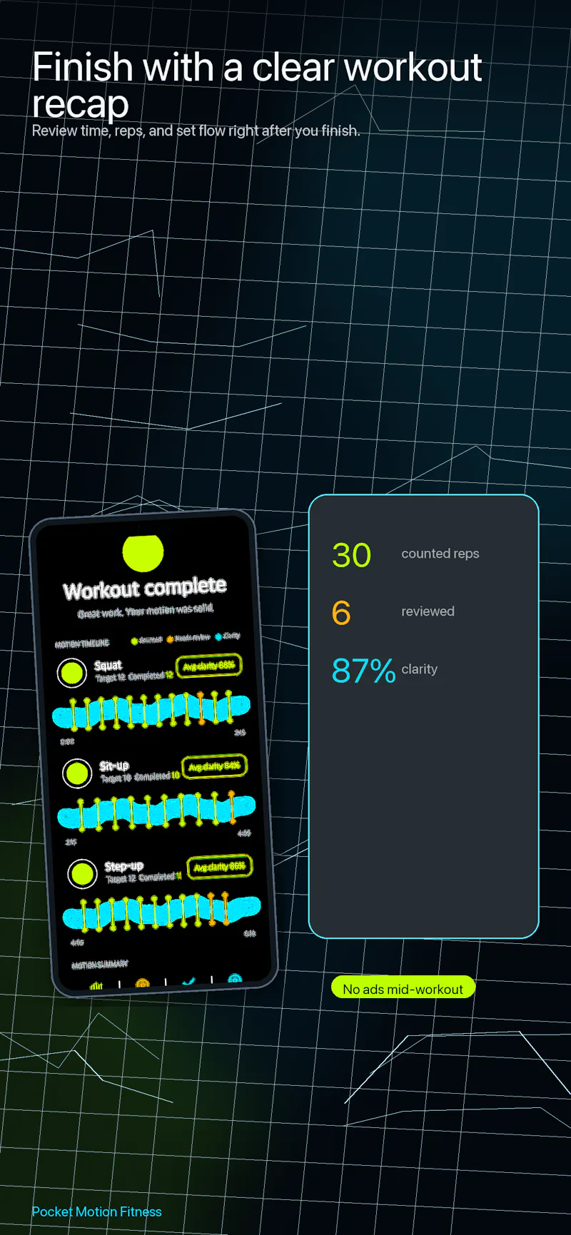 Pocket Motion Fitness screenshot 6