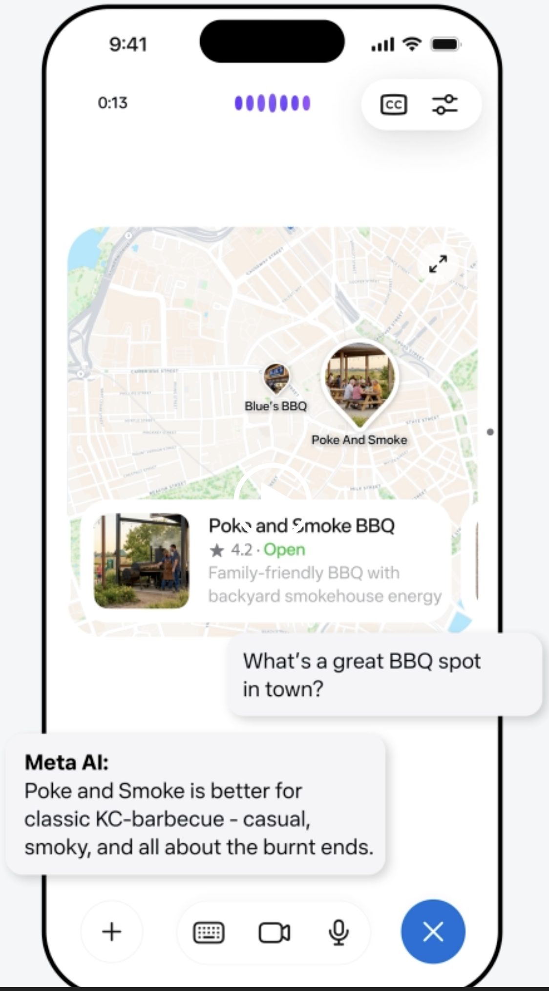 Meta AI Voice Conversations gallery image