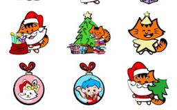 Kikimoji Christmas Love sticker pack media 2