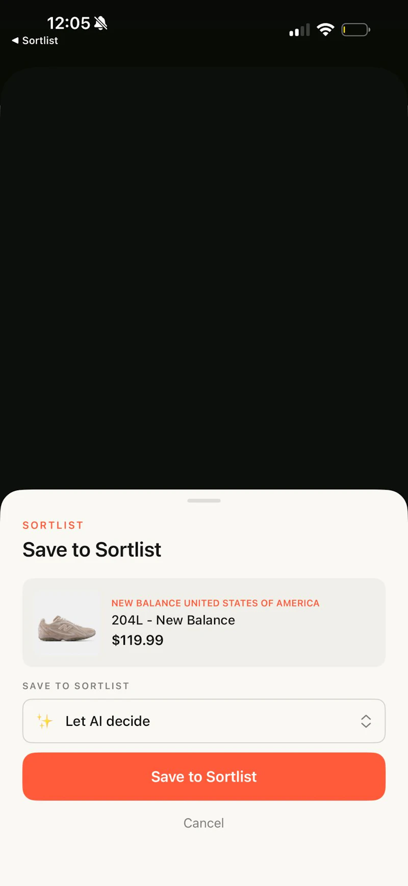 Sortlist screenshot 5