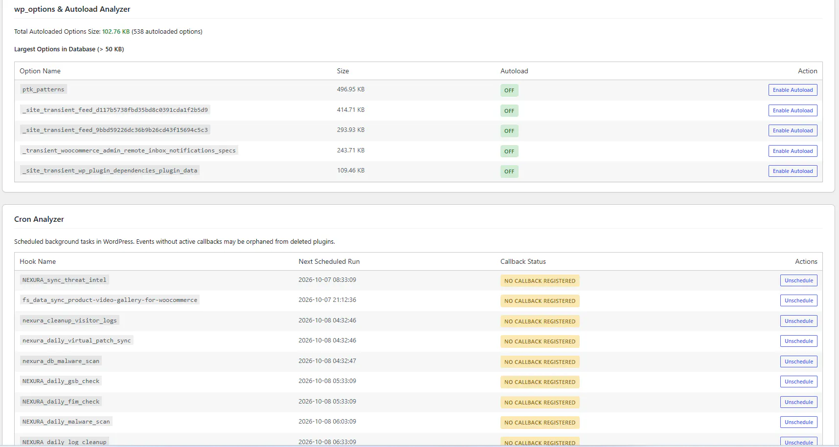 Nexura Database Cleaner & Optimizer gallery image