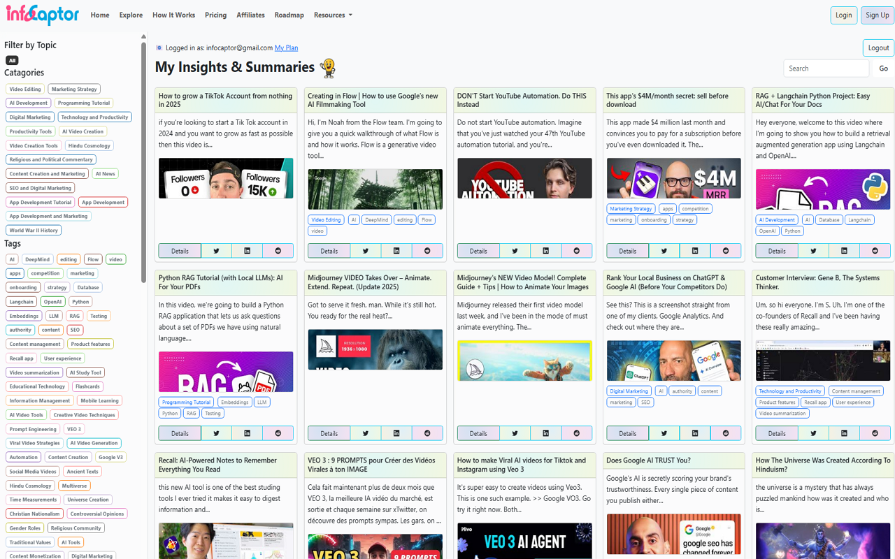 InfoCaptor AI  gallery image