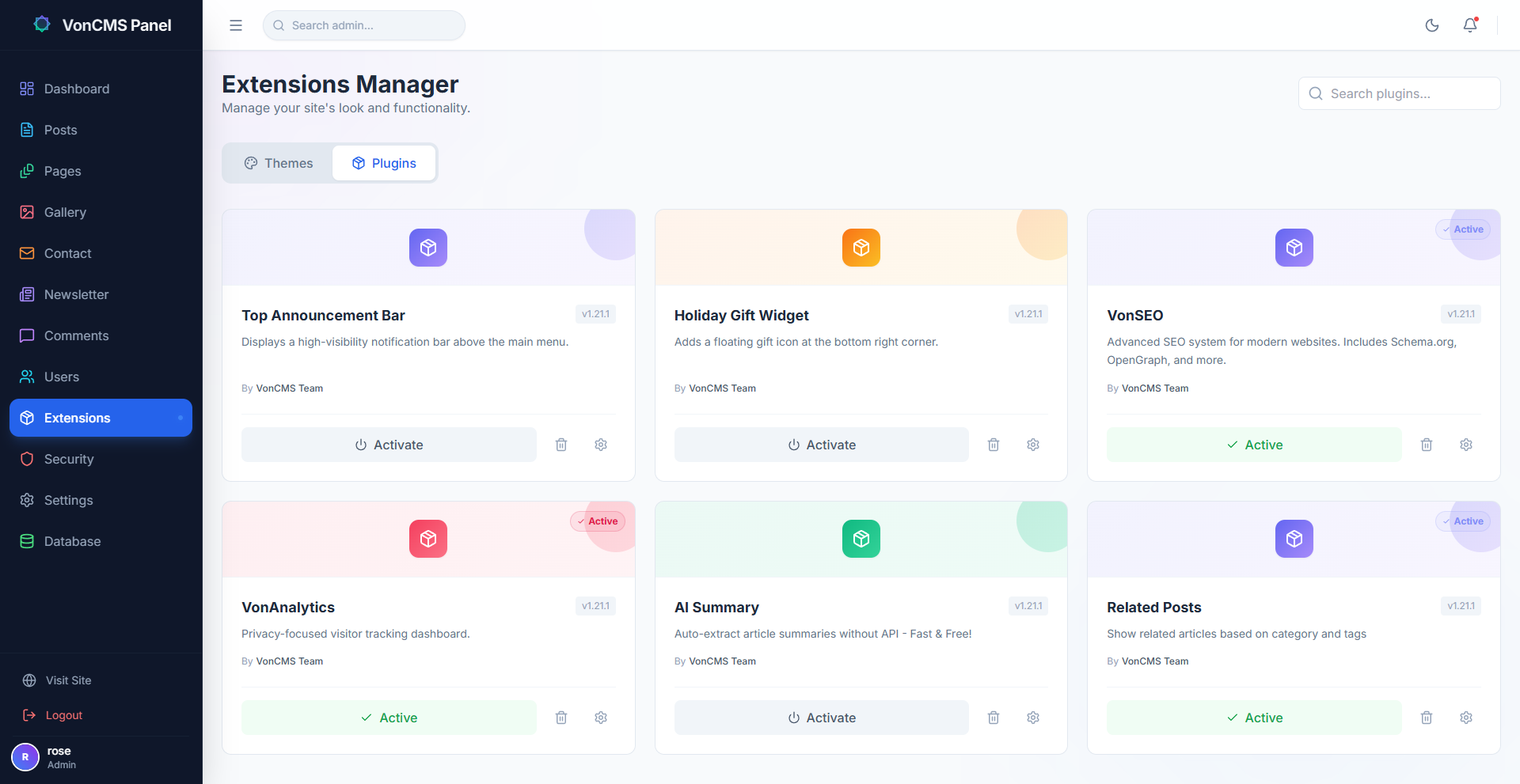 VonCMS gallery image