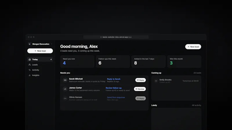 Leads screenshot 7