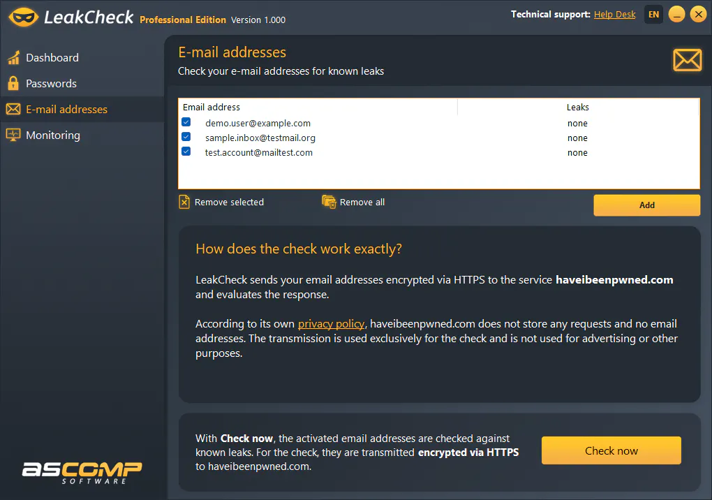 LeakCheck gallery image