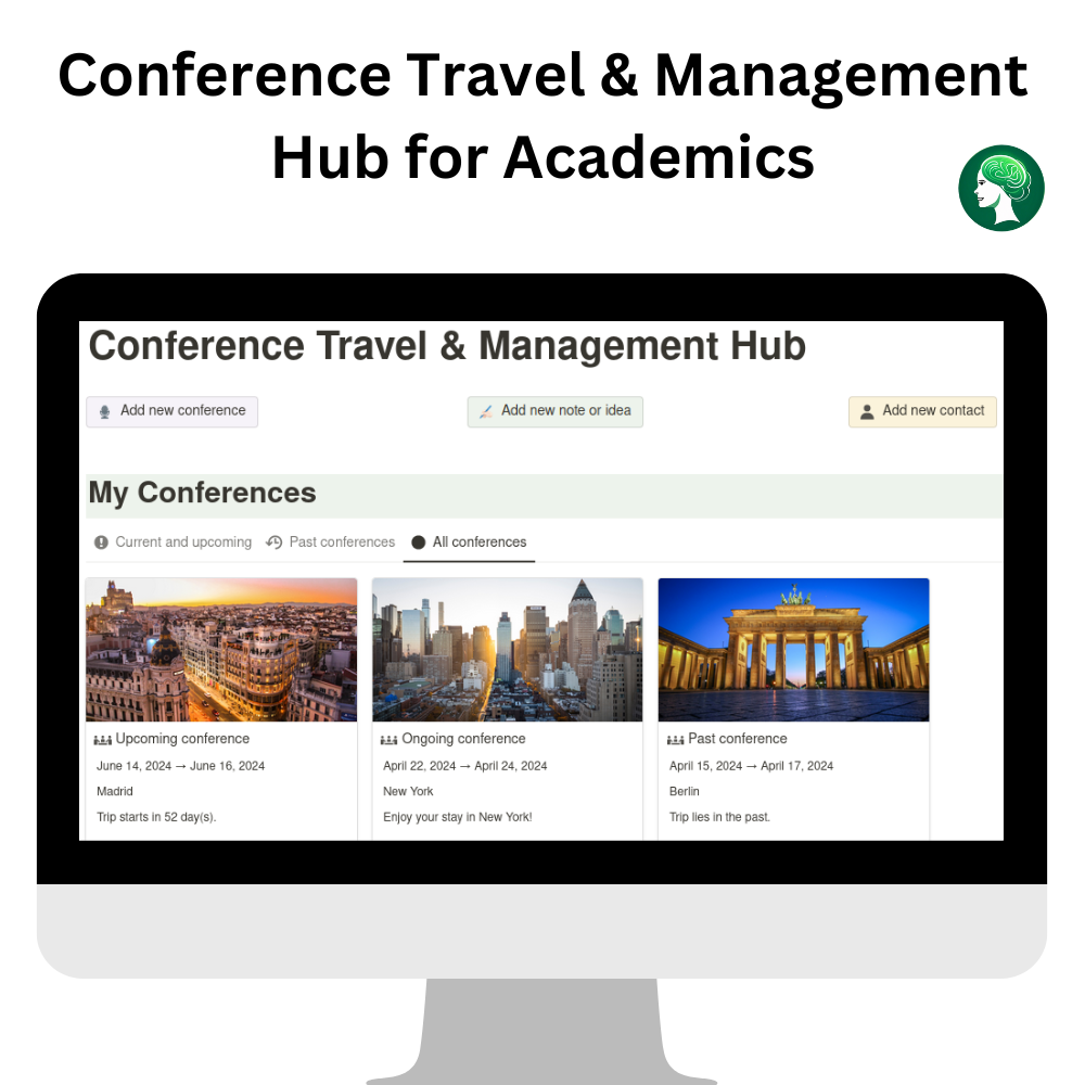 Conference Travel & Management Hub