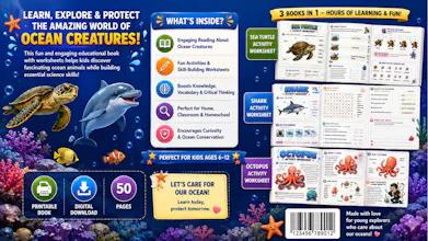 Ocean Creatures Worksheets gallery image