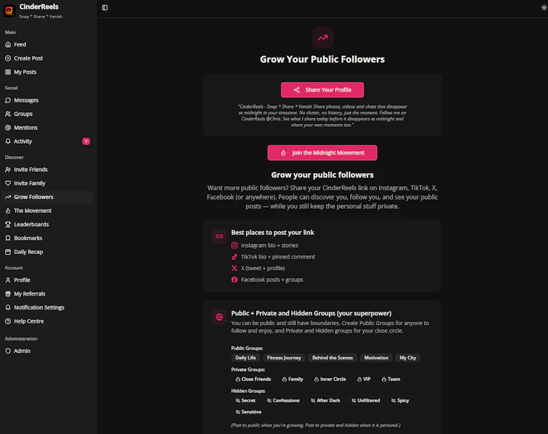 CinderReels.com screenshot 25