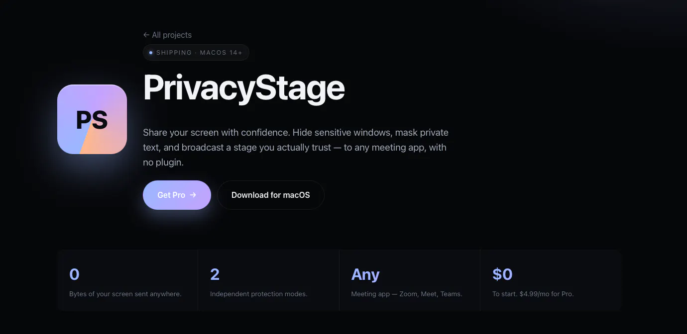 PrivacyStage