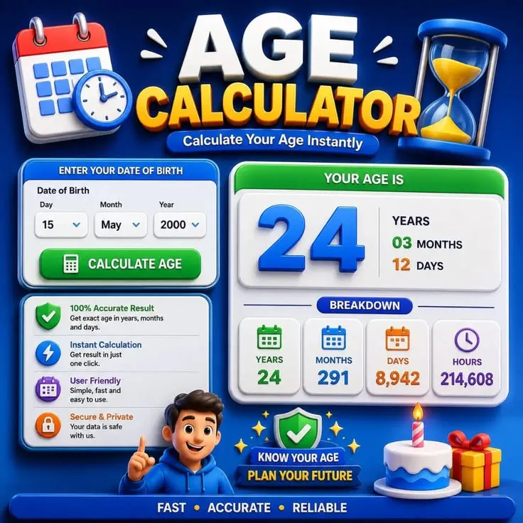 Free Age Difference Calculator Pro gallery image