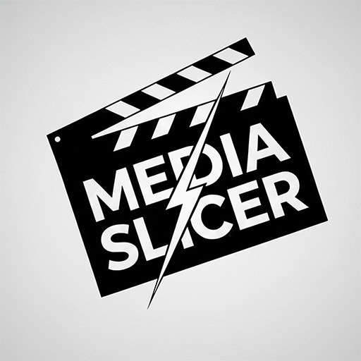 Media Slicer - Product Hunt launch logo and brand identity