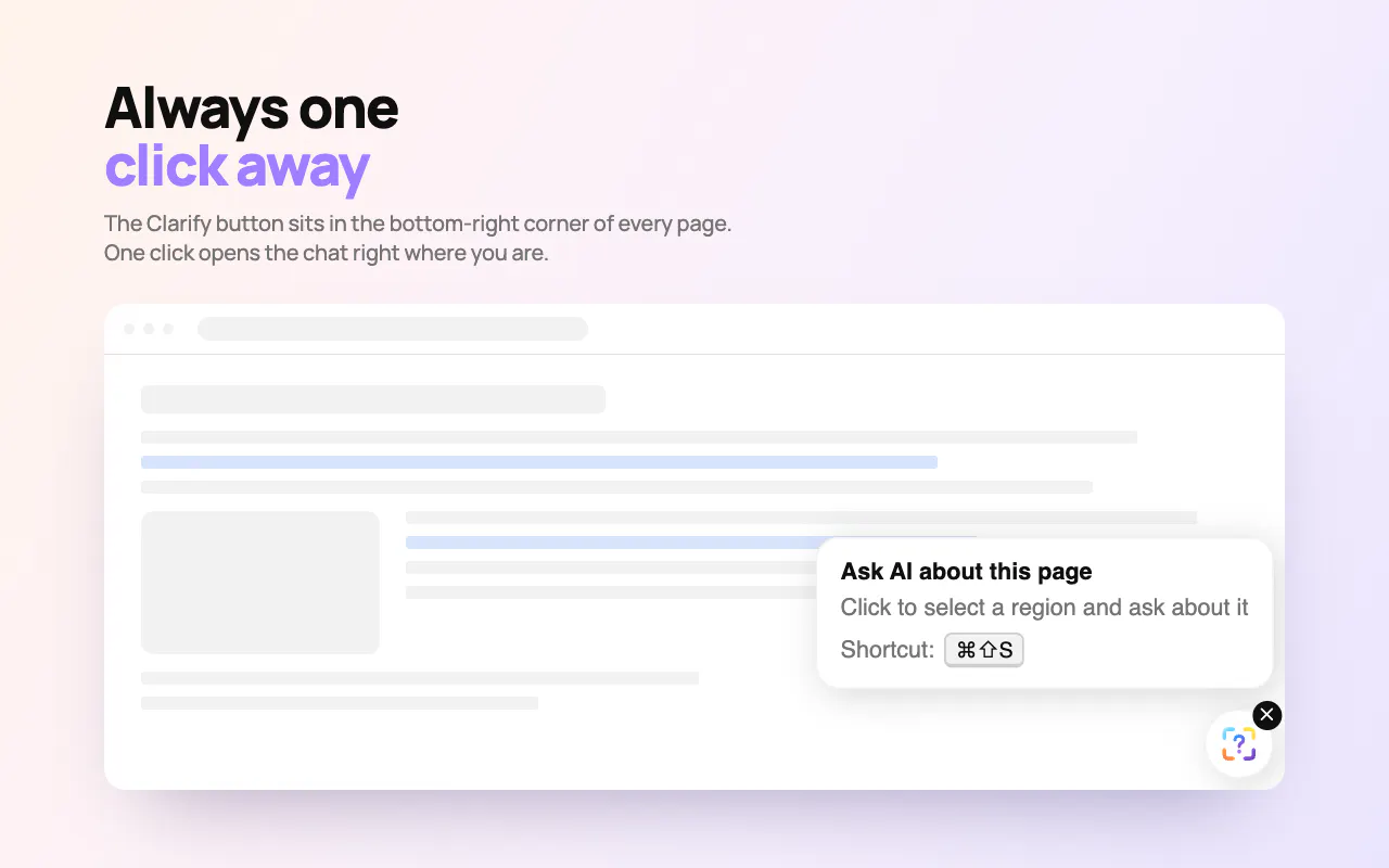 Clarify AI: Screen Answers gallery image