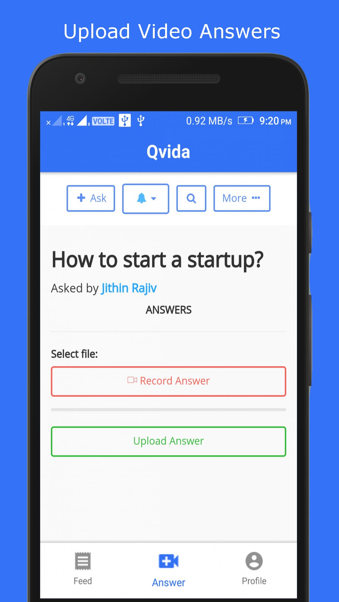 Qvida - Ask Questions & Watch Answers media 1