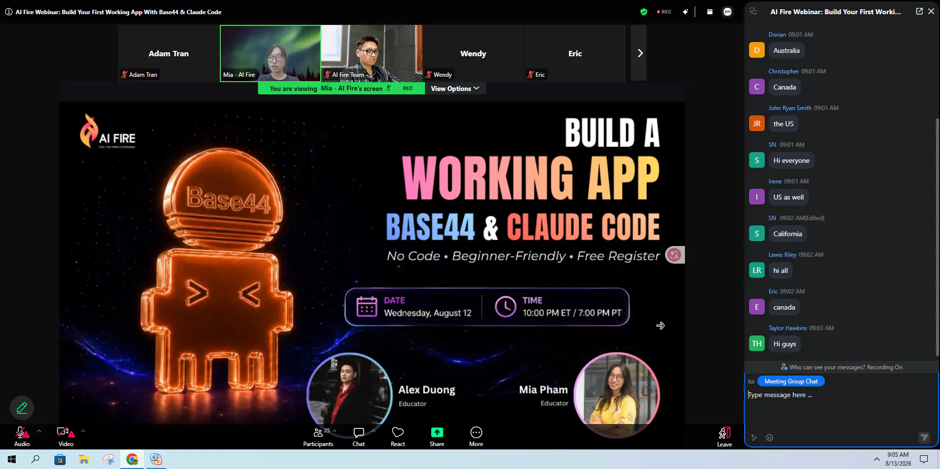 Build Real App with Base44 & Claude Code screenshot