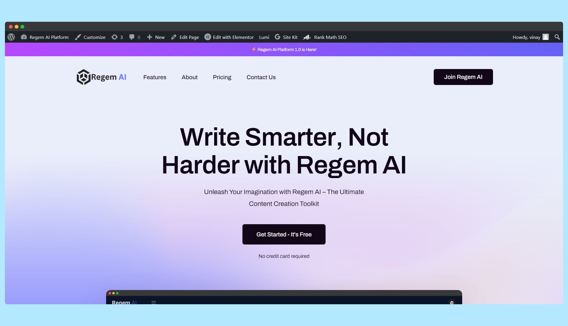 Regem AI Platform media 1