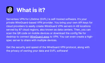Serverless VPN for Lifetime gallery image
