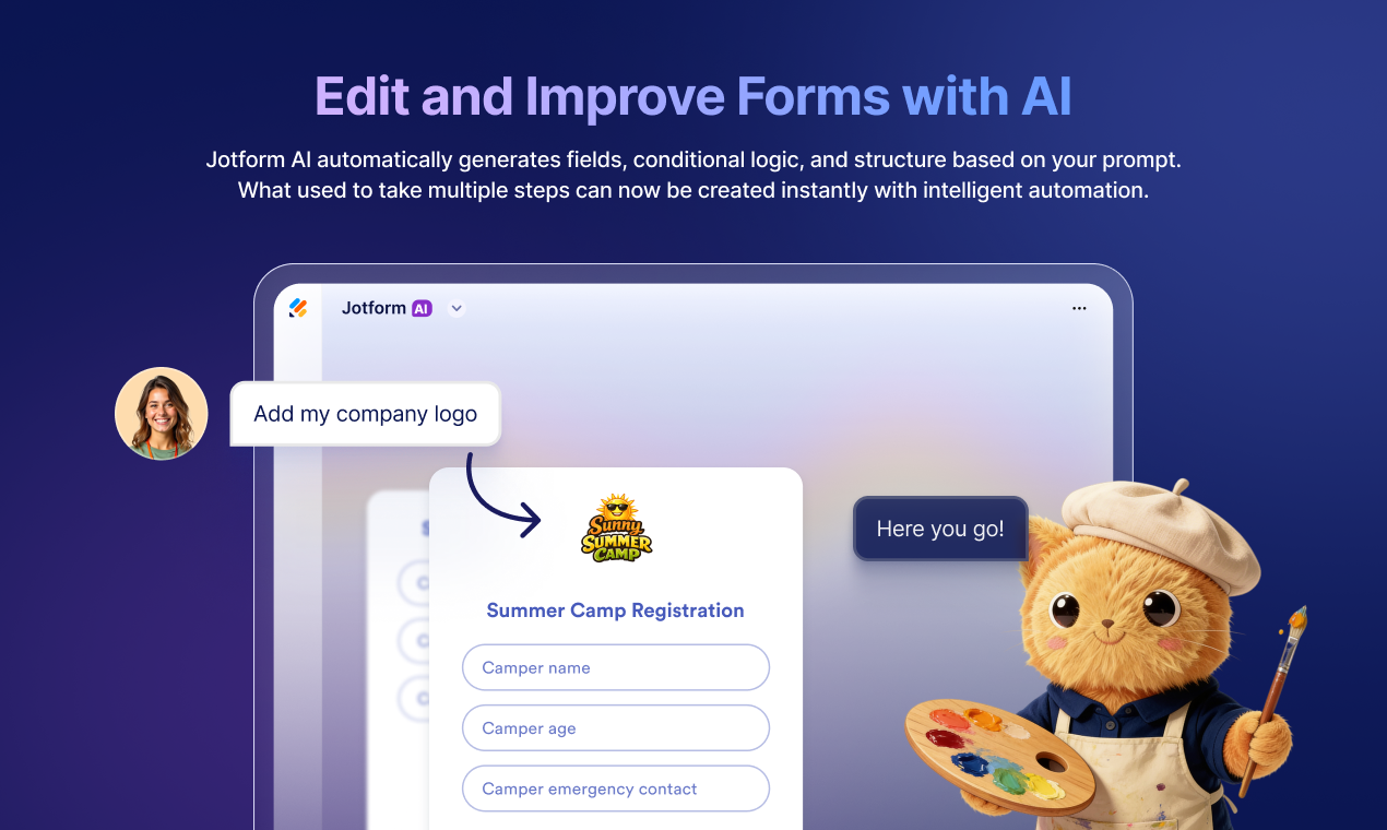 Jotform AI gallery image