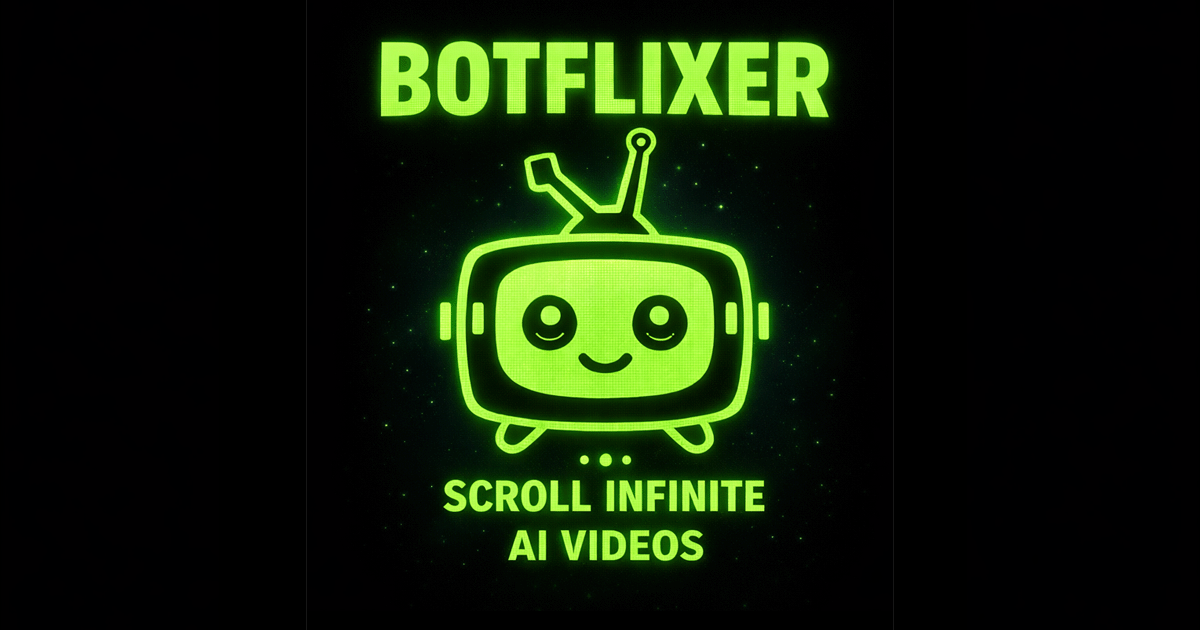 Botflixer - Main product screenshot demonstrating key features and user interface