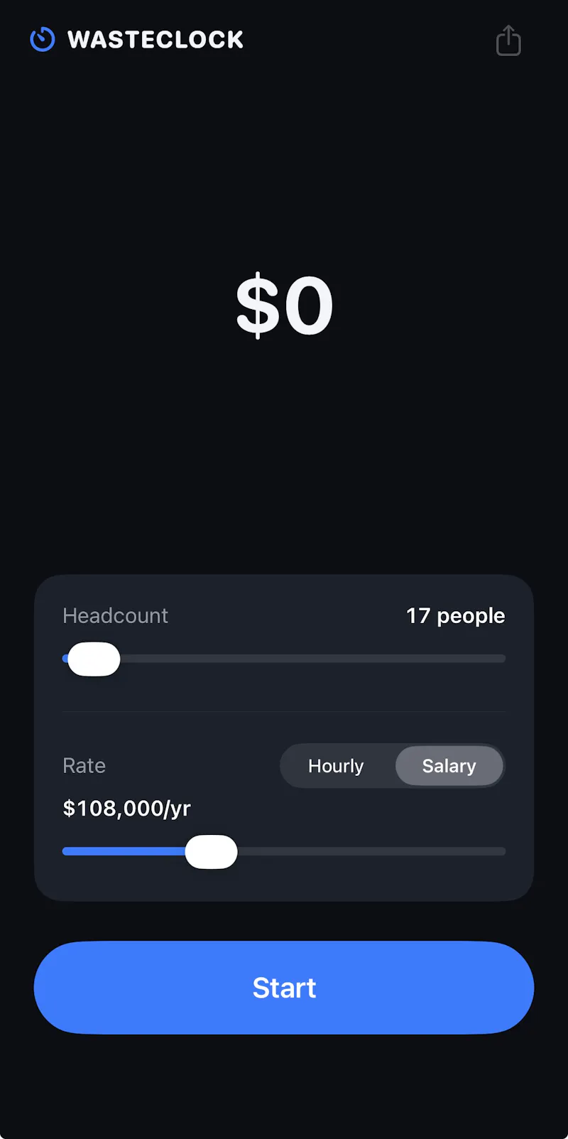 Wasteclock screenshot 3