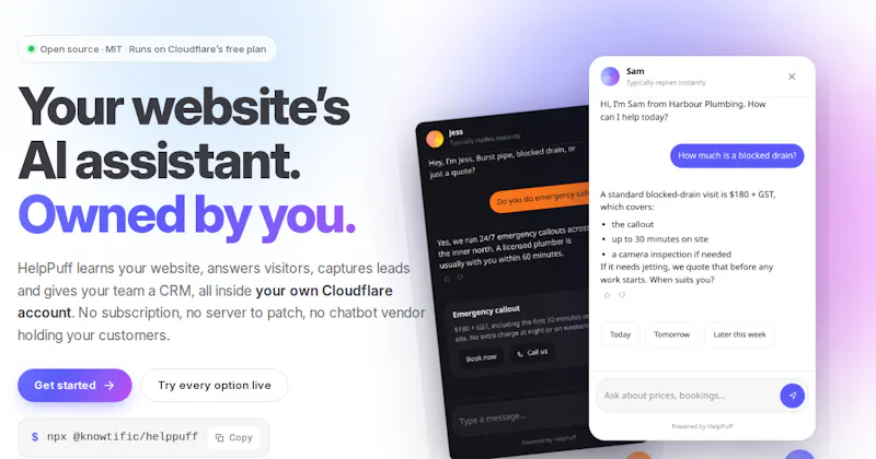 HelpPuff screenshot 2