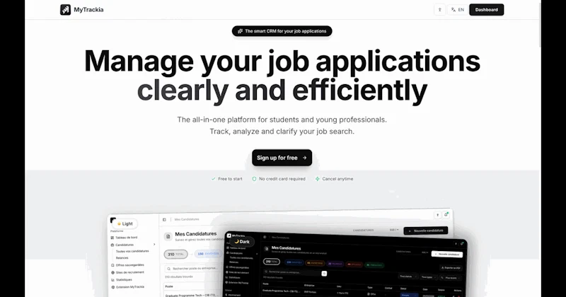 MyTrackia screenshot 2