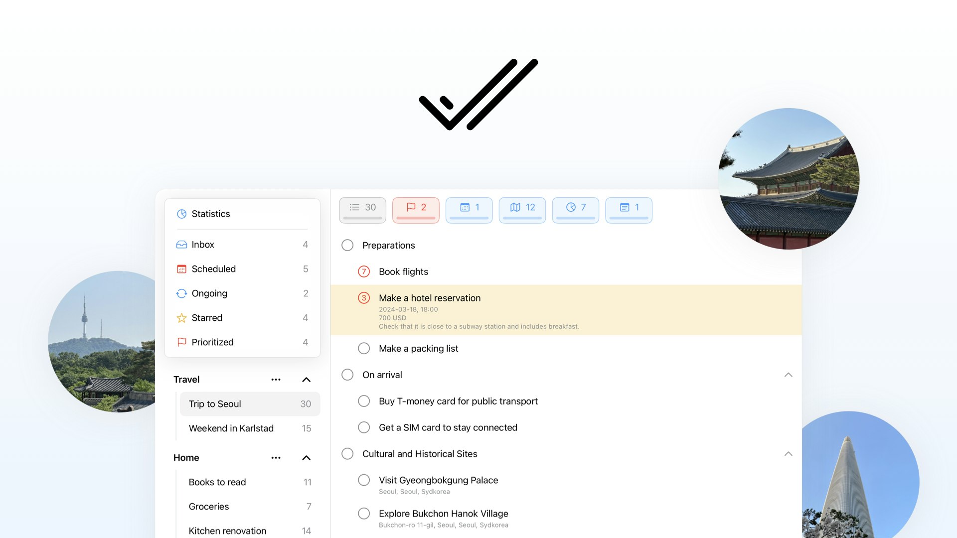 startuptile Gört-Bringing map functionality and new structure to to-do lists