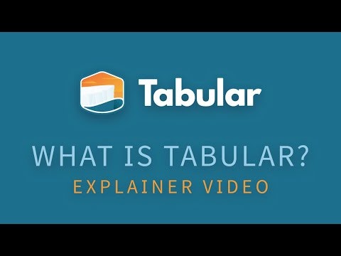 Tabular gallery image