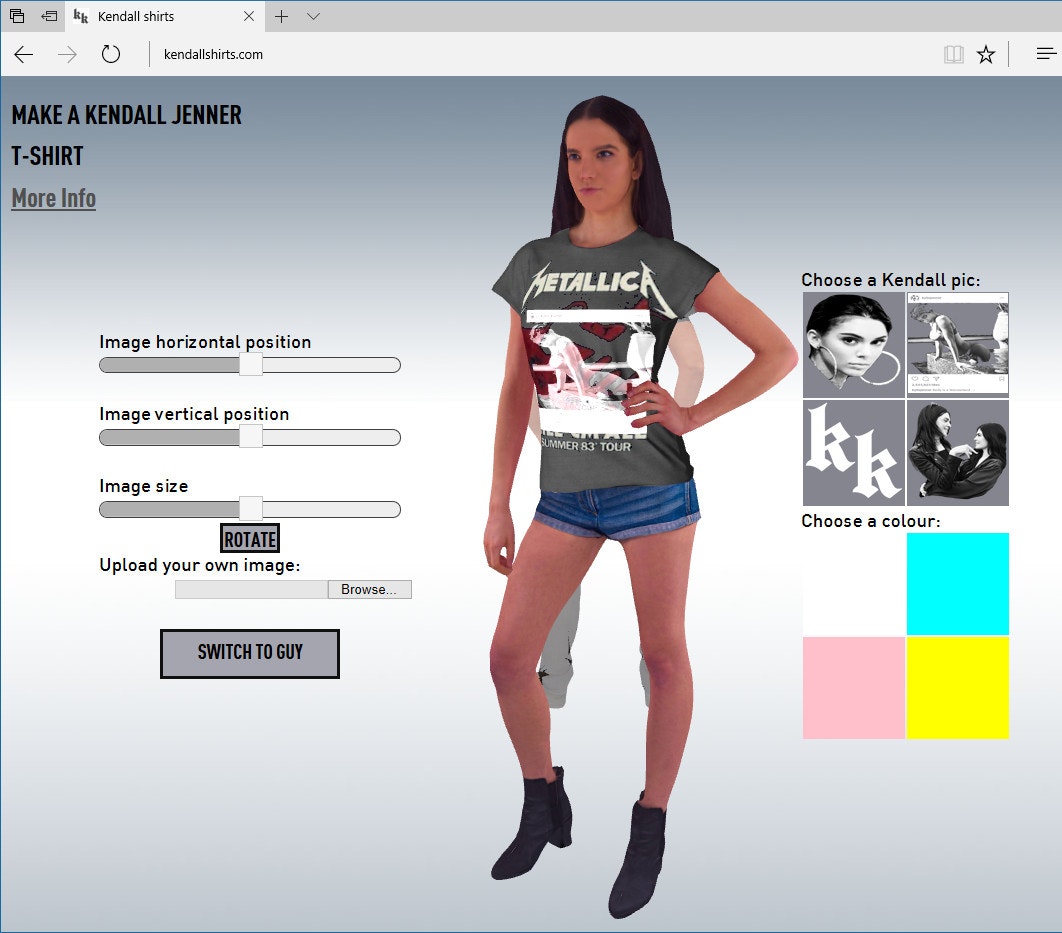 Kendall Jenner t-shirts