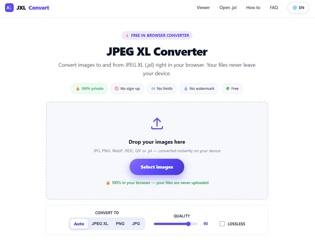 Free JPEG XL Converter  gallery image